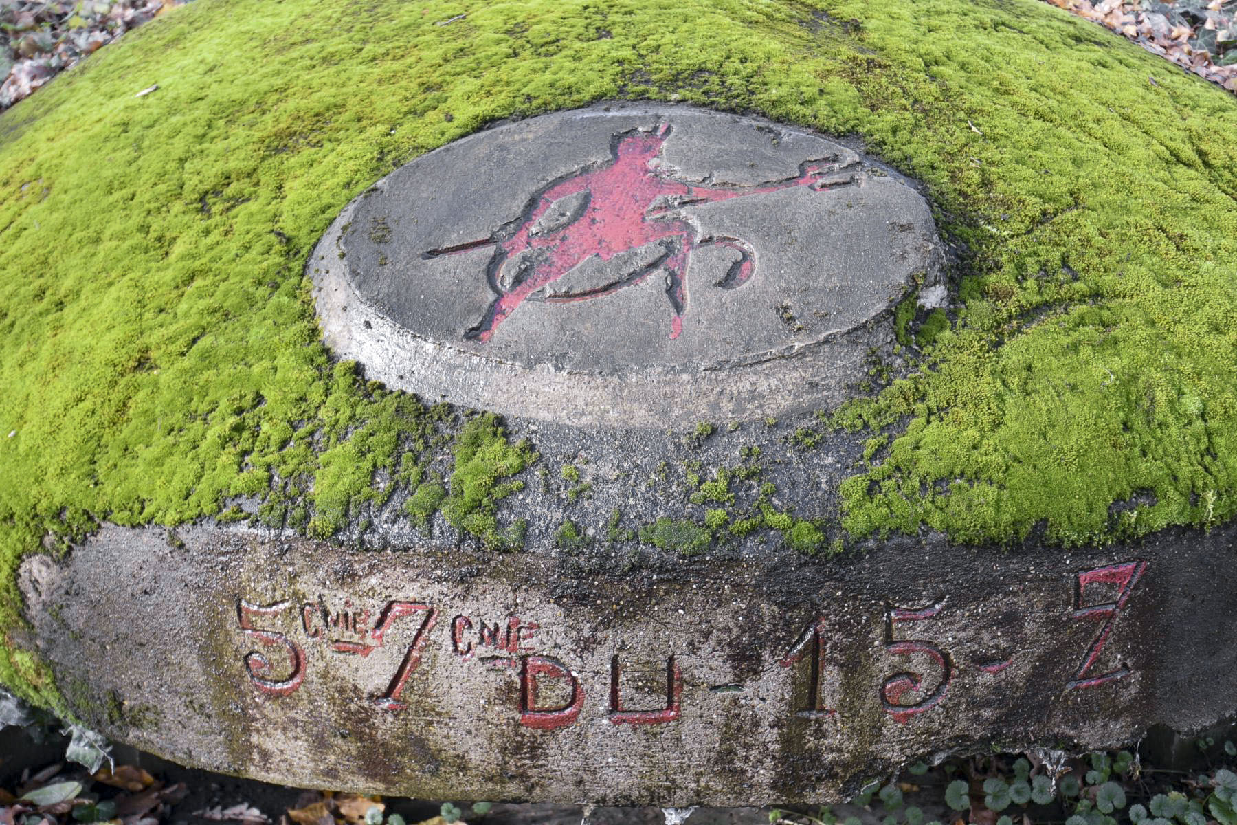 Ligne Maginot - OBERWALD EST NORD - (Blockhaus pour arme infanterie) - Cartouche de la coupole - Ludovic KNAPP