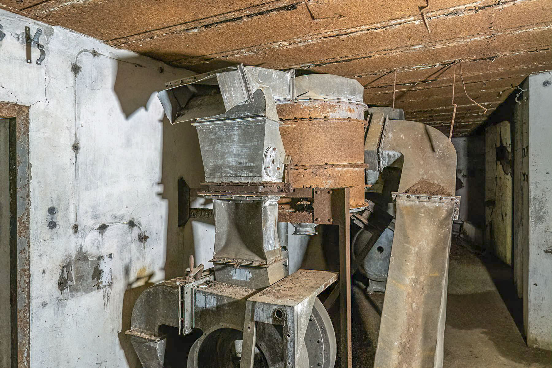 Ligne Maginot - WINDSTEIN - (Casemate d'infanterie - Double) - Le système de ventilation - David Palmer