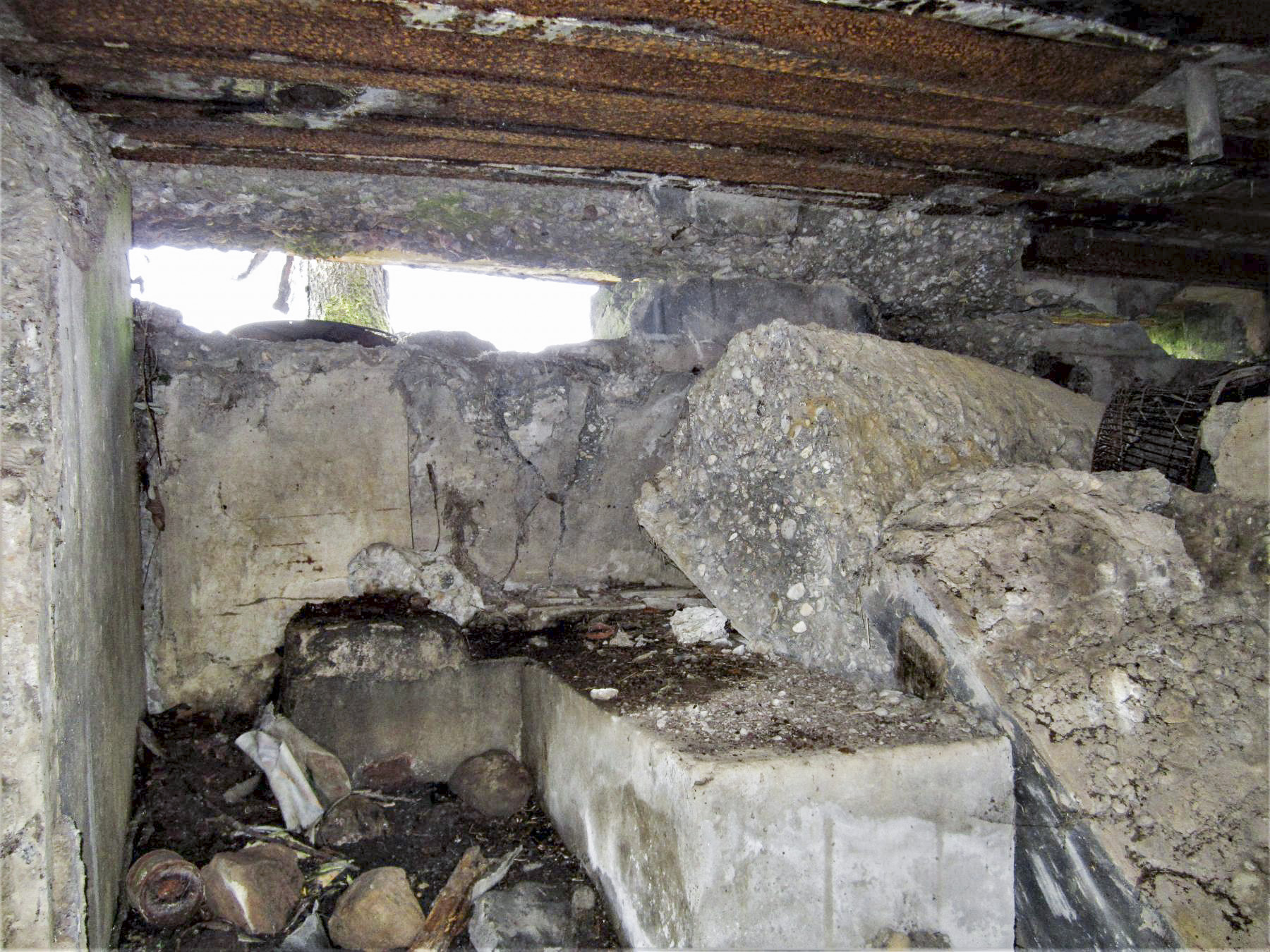 Ligne Maginot - PFAFFENBRONN 7 - (Blockhaus pour arme infanterie) - Chambre de tir gauche - Gregory Fuchs