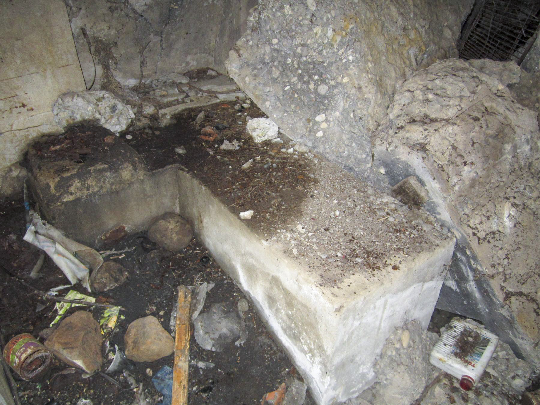 Ligne Maginot - PFAFFENBRONN 7 - (Blockhaus pour arme infanterie) - Support de la mitrailleuse - Gregory Fuchs