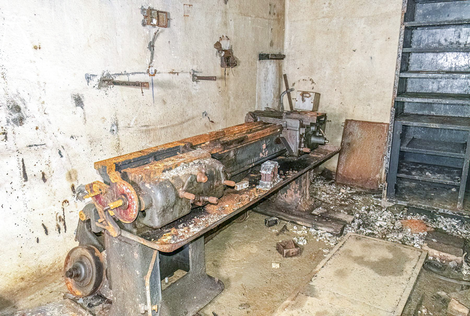 Ligne Maginot - LATIREMONT - A3 - (Ouvrage d'artillerie) - Atelier artillerie - David Palmer