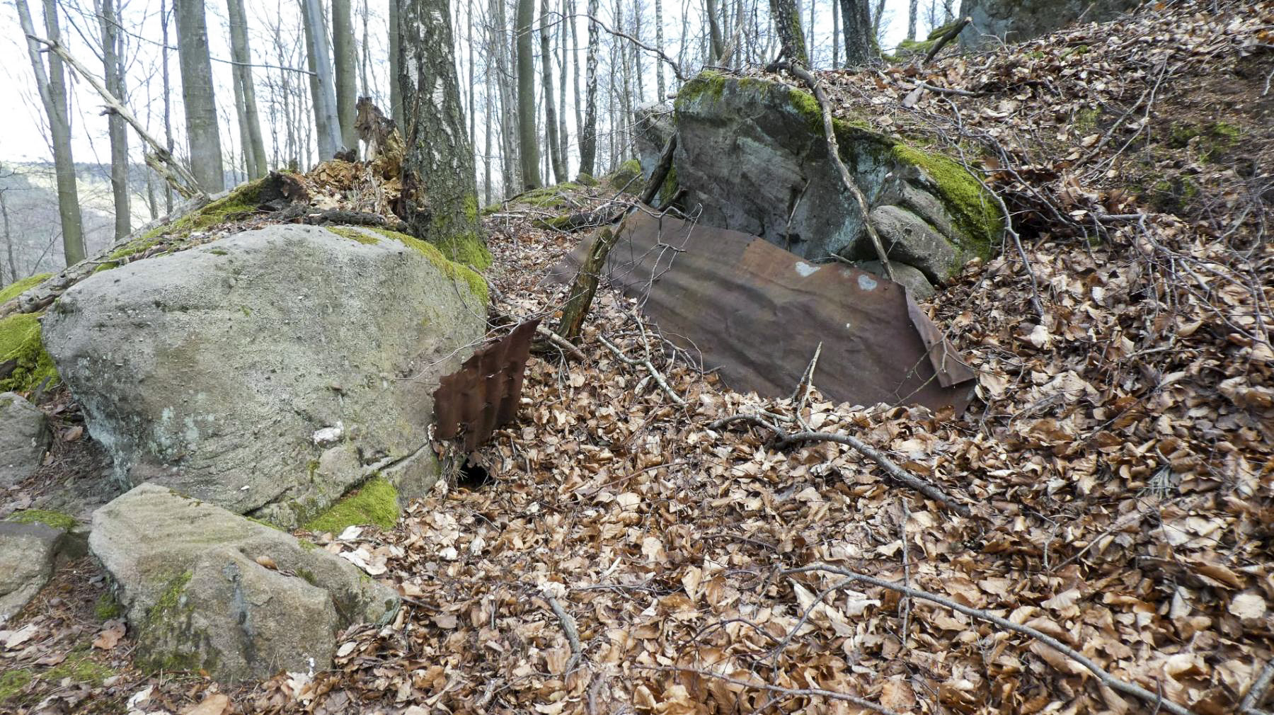 Ligne Maginot - HAUT-WARSBERG (POINT D'APPUI) - (Divers) - Reste d'organisations défensives - Roo