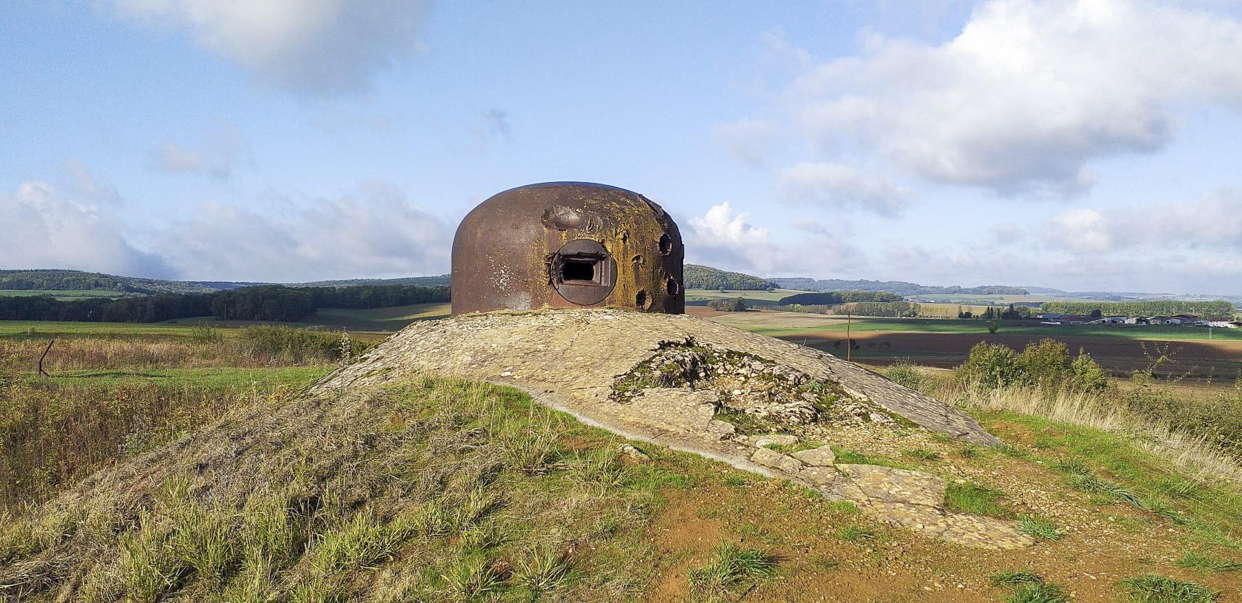 Ligne Maginot - LA FERTE - (Ouvrage d'infanterie) - Bloc 2
Cloche GFM n°8 - Gregory Fuchs