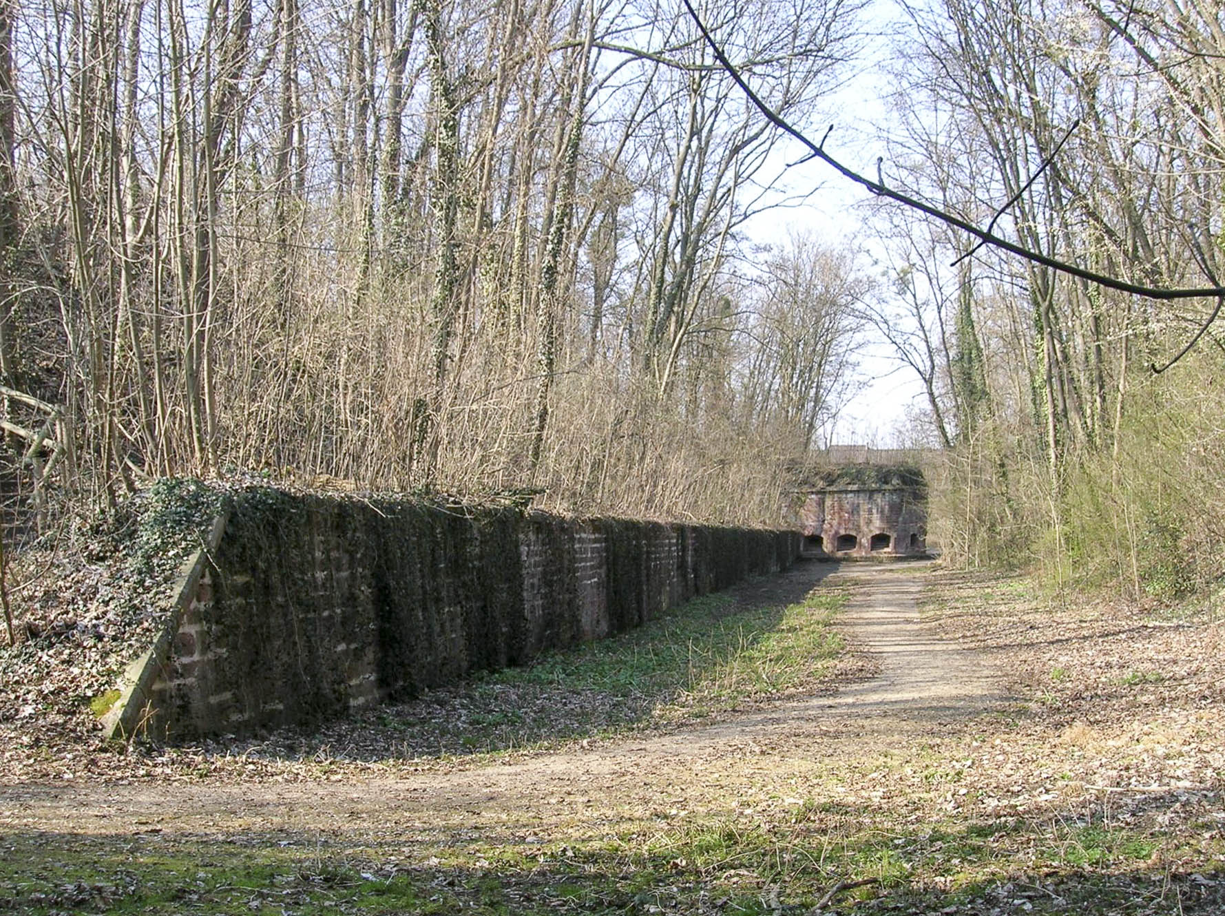 Ligne Maginot - JOFFRE-LEFEBVRE - (Position d'artillerie préparée) - Fossé du front de gorge - Gregory Fuchs