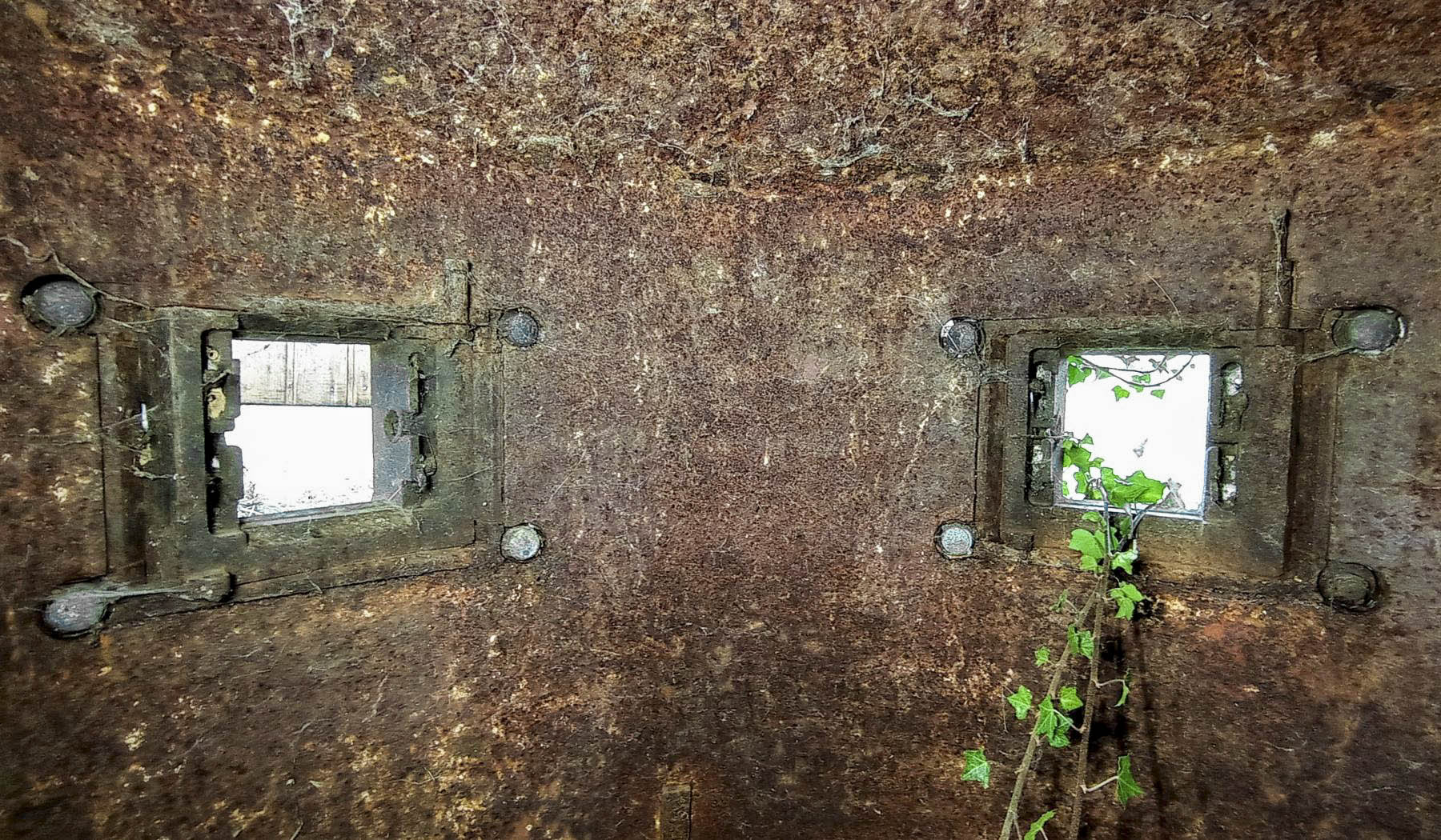 Ligne Maginot - HOFFEN - (Abri) - Deux des cinq créneaux - Baptiste GAUDIN