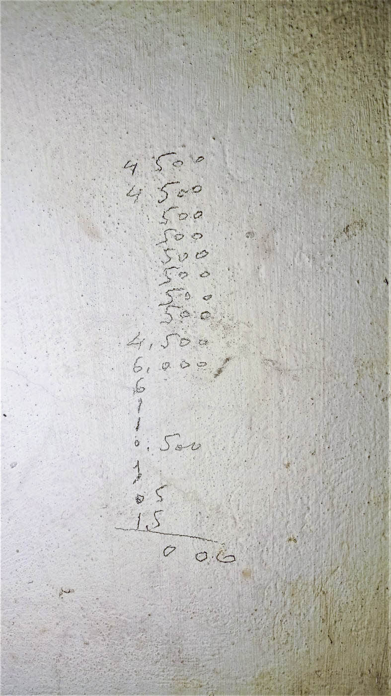 Ligne Maginot - HOFFEN - (Abri) - Addition non terminée dans la chambre d'officier N°8 - Baptiste GAUDIN