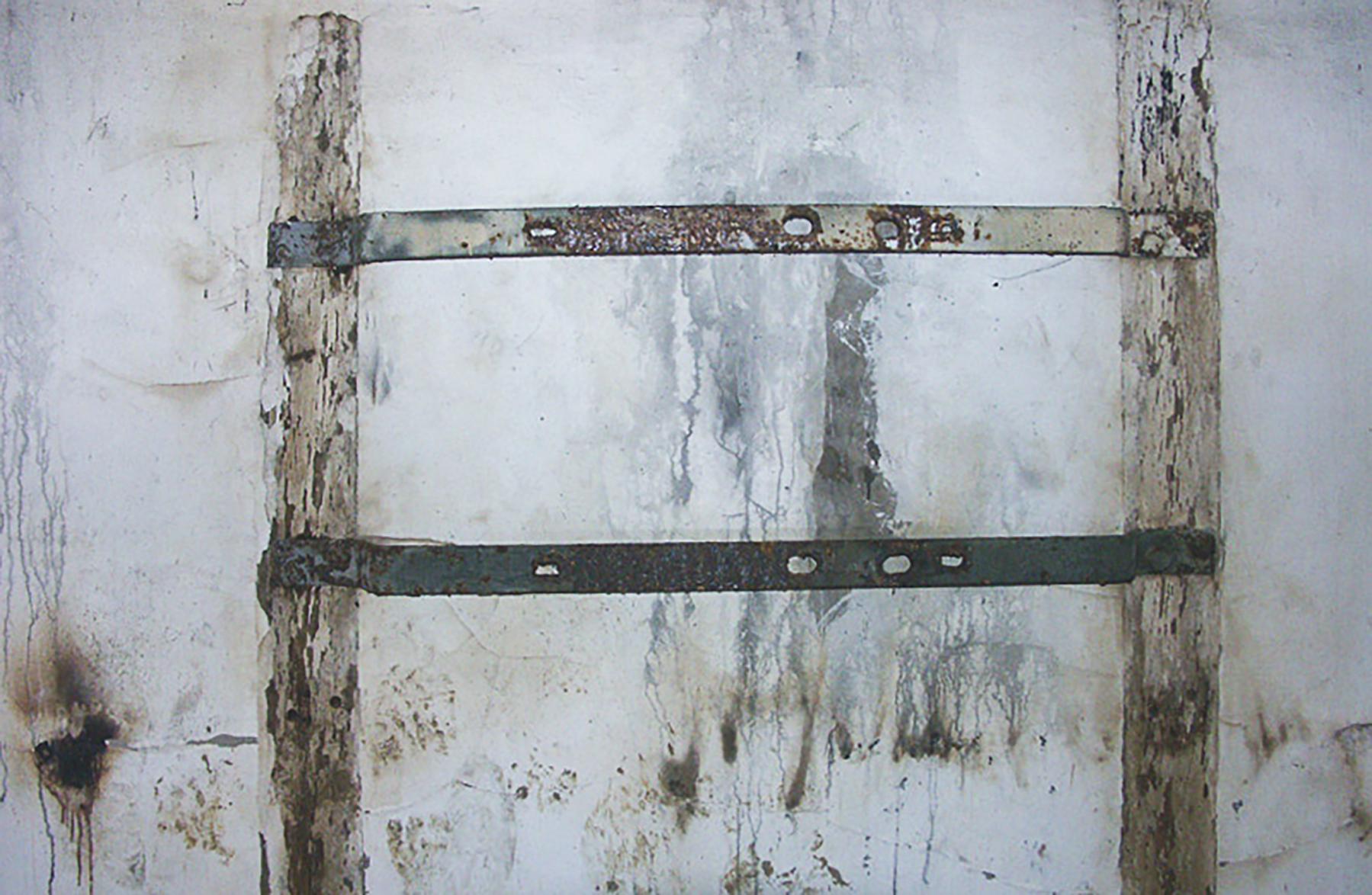 Ligne Maginot - I7 - (Chambre de coupure) - Supports pour equipement intérieur, détail - LAMBERT Pascal
