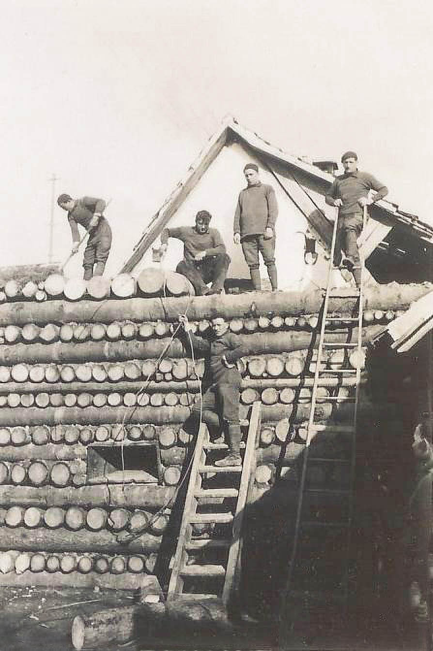 Ligne Maginot - RUE DU RUISSEAU - (Blockhaus pour arme infanterie) - Le blockhaus en construction - René SCHALCK