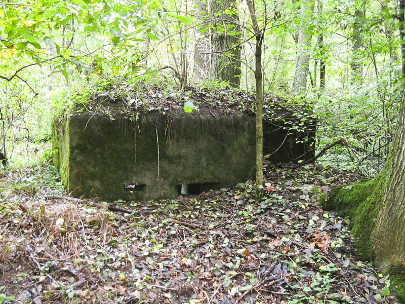 Ligne Maginot - HEIDENBERG 2 (Blockhaus pour arme infanterie) - Créneau frontal pour mitrailleuses et créneau d'observation - Antoine SCHOEN