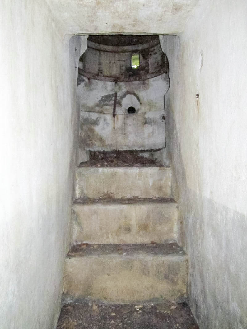 Ligne Maginot - KLOSTERGRABEN 2 - (Blockhaus pour arme infanterie) - L'accès à la chambre de tir - gregfuchs
