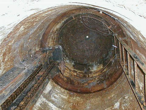 Ligne Maginot - 9/3 - AUENHEIM SUD - (Casemate d'infanterie) - Une cloche GFM - lignemaginot.com