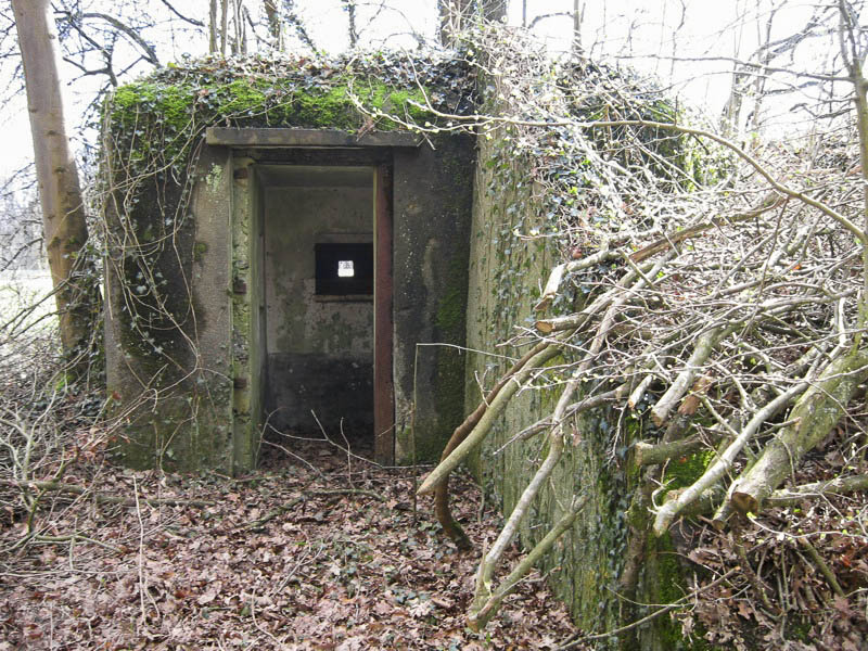 Ligne Maginot - CARREFOUR 121 - (Blockhaus pour arme infanterie) - Entrée du blockhaus - Antoine SCHOEN