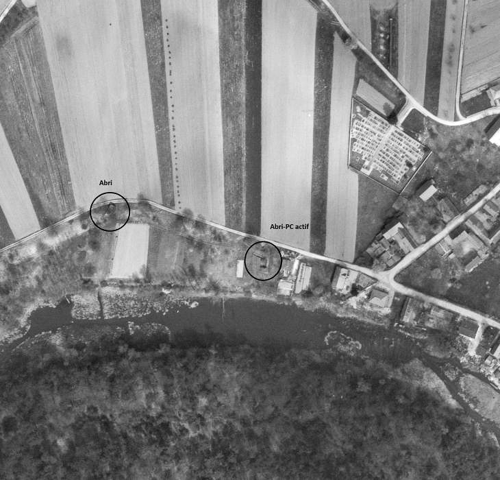 Ligne Maginot - DALHUNDEN OUEST - (Abri) -  - IGN - Géoportail 1971