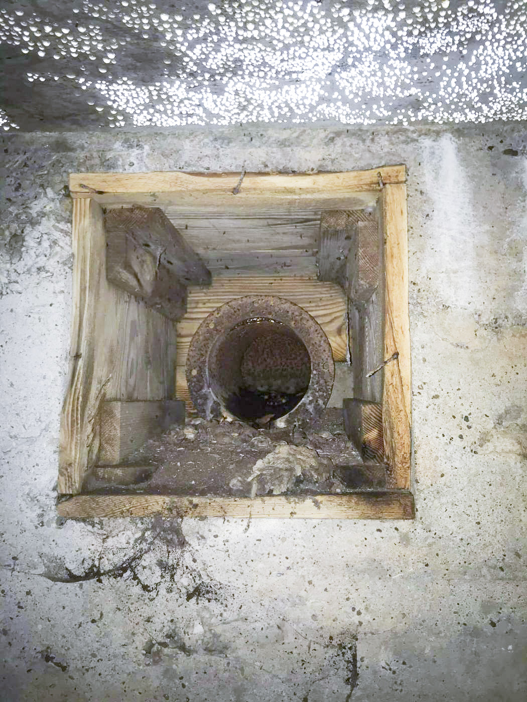 Ligne Maginot - MITTELGRUND - (Blockhaus pour arme infanterie) - L’aération encore coffrée - Arthur