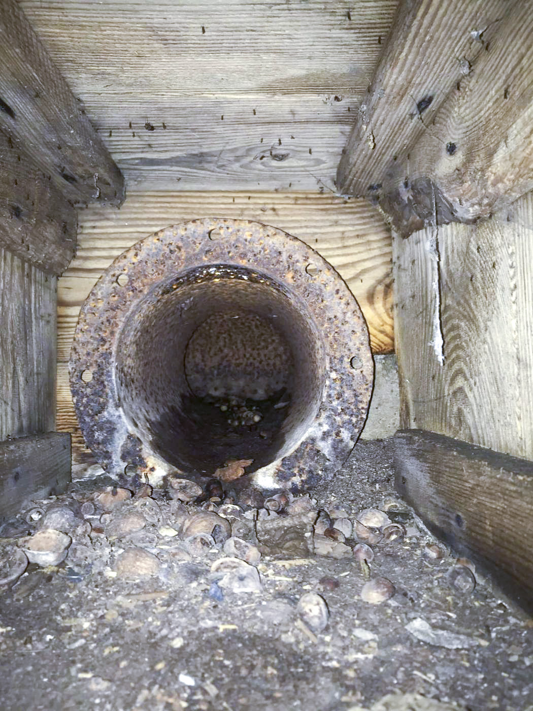 Ligne Maginot - MITTELGRUND - (Blockhaus pour arme infanterie) - L’aération encore coffrée - Arthur