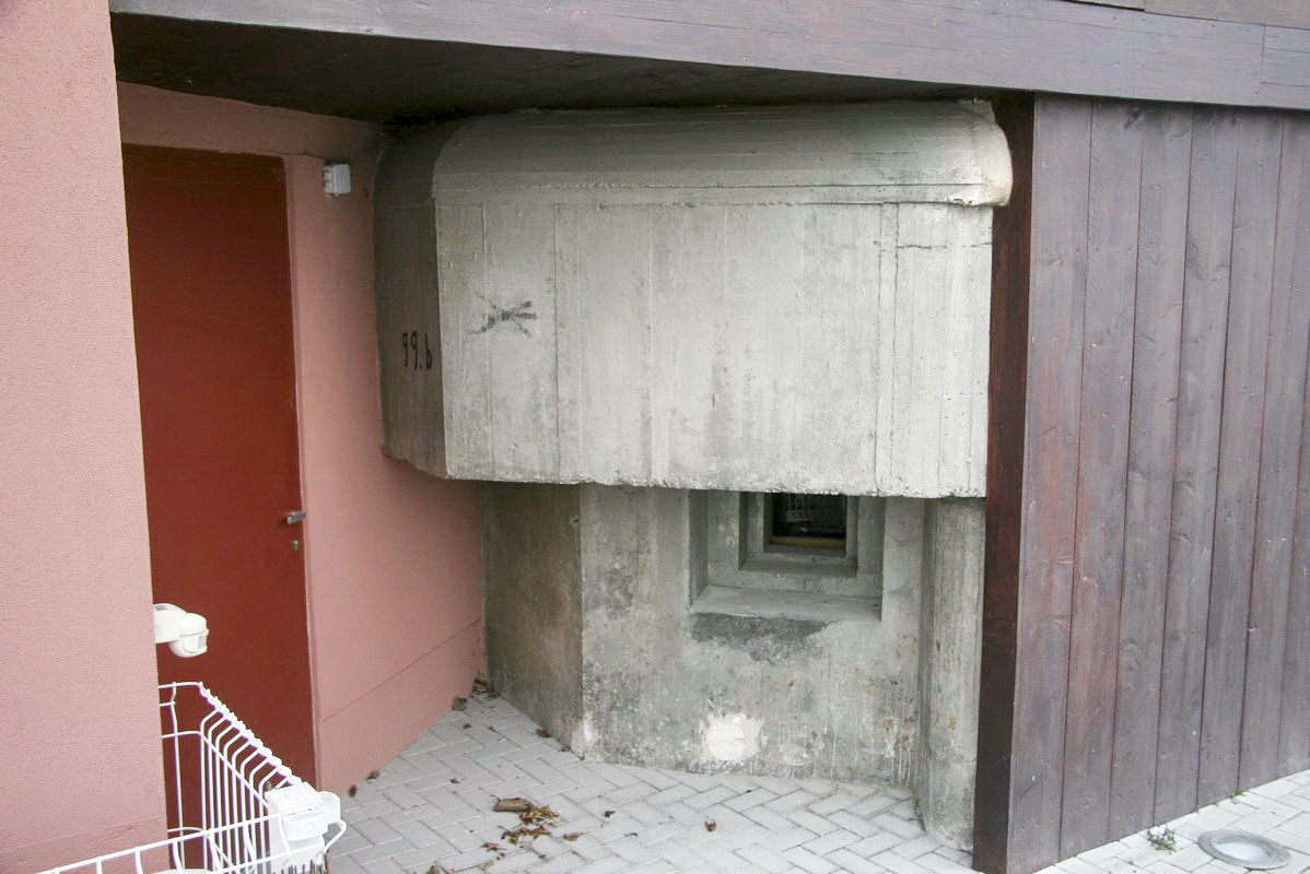 Ligne Maginot - 1 - WANTZENAU SUD OUEST - (Blockhaus pour arme infanterie) - Créneau ouest - Alain Perouffe