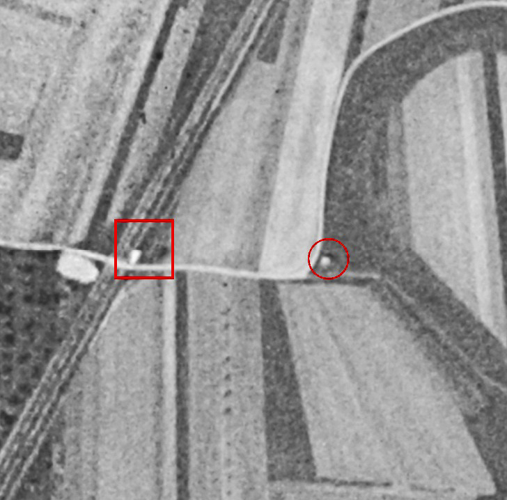 Ligne Maginot - RETTELEN - (Abri) -  - IGN - Géoportail 1958