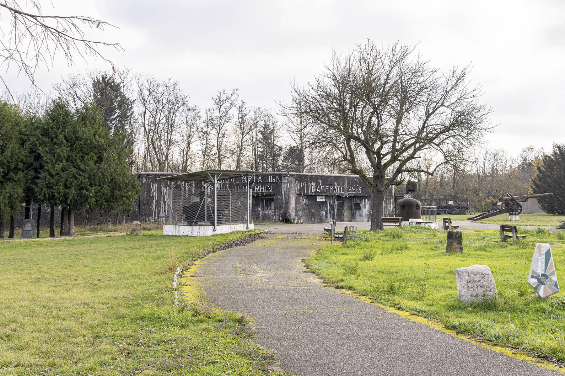Ligne Maginot - 35/3 - MARCKOLSHEIM SUD - (Casemate d'infanterie - Double) - Vue d'ensemble - David Palmer