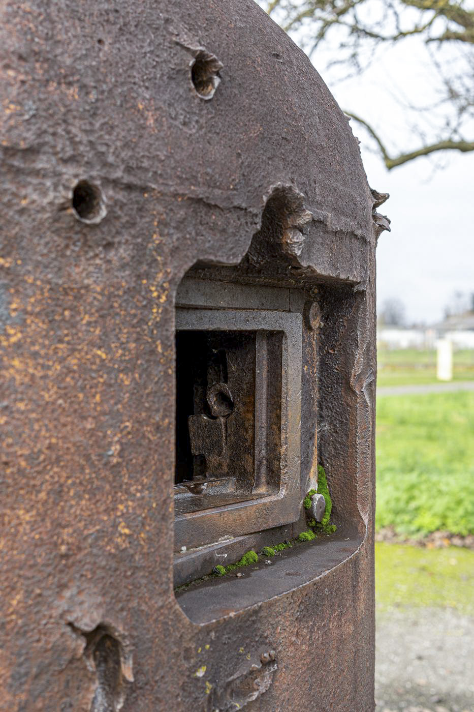 Ligne Maginot - 35/3 - MARCKOLSHEIM SUD - (Casemate d'infanterie - Double) - Cloche GFM - David Palmer