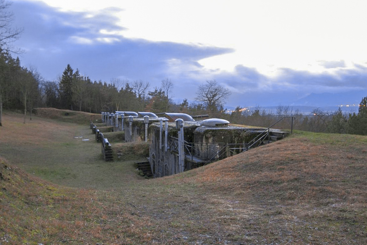 Ligne Maginot - FORT DE MUTZIG - (Ouvrage d'artillerie) - Batterie 1 - Les Gardiens du Rhin
