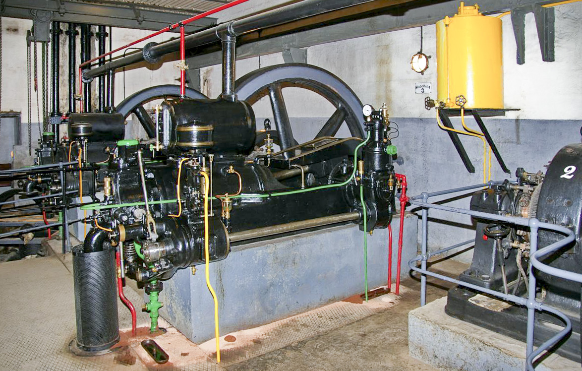 Ligne Maginot - FORT DE MUTZIG - (Ouvrage d'artillerie) - Usine électrique
Groupes électrogène à moteur Deutz - D Froehly