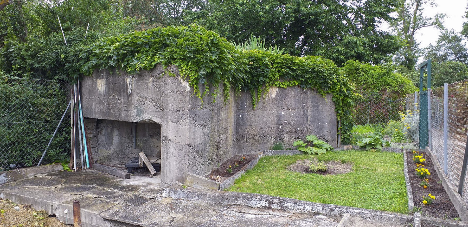 Ligne Maginot - 38 - KLEINNIEDERSAND - (Blockhaus de type indeterminé) - Chambre de tir sud-est - G.Fuchs