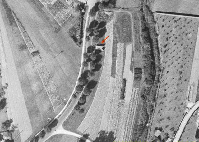 Ligne Maginot - 55 - AUEL - (Blockhaus pour canon) -  - IGN - Géoportail 1947