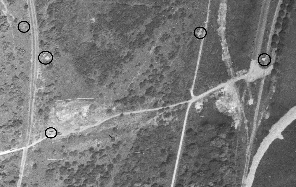 Ligne Maginot - 295A - PORT DU RHIN SUD 28 - (Blockhaus pour arme infanterie) -  - IGN - Géoportail 1951