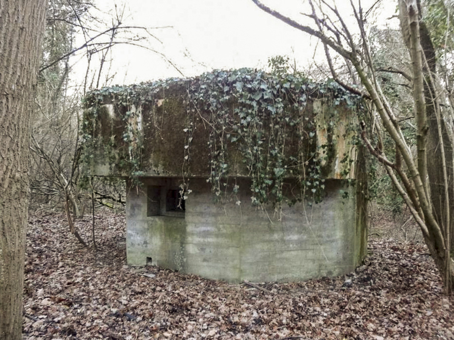 Ligne Maginot - 301A - PORT DU RHIN SUD 35 - (Blockhaus pour arme infanterie) - Créneau Est - Lionnel SPERANDIO