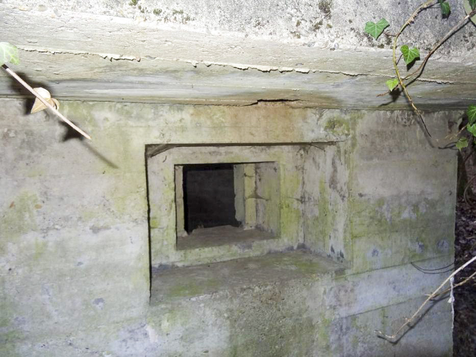 Ligne Maginot - 301A - PORT DU RHIN SUD 35 - (Blockhaus pour arme infanterie) - Détail du créneau Sud - Lionnel SPERANDIO