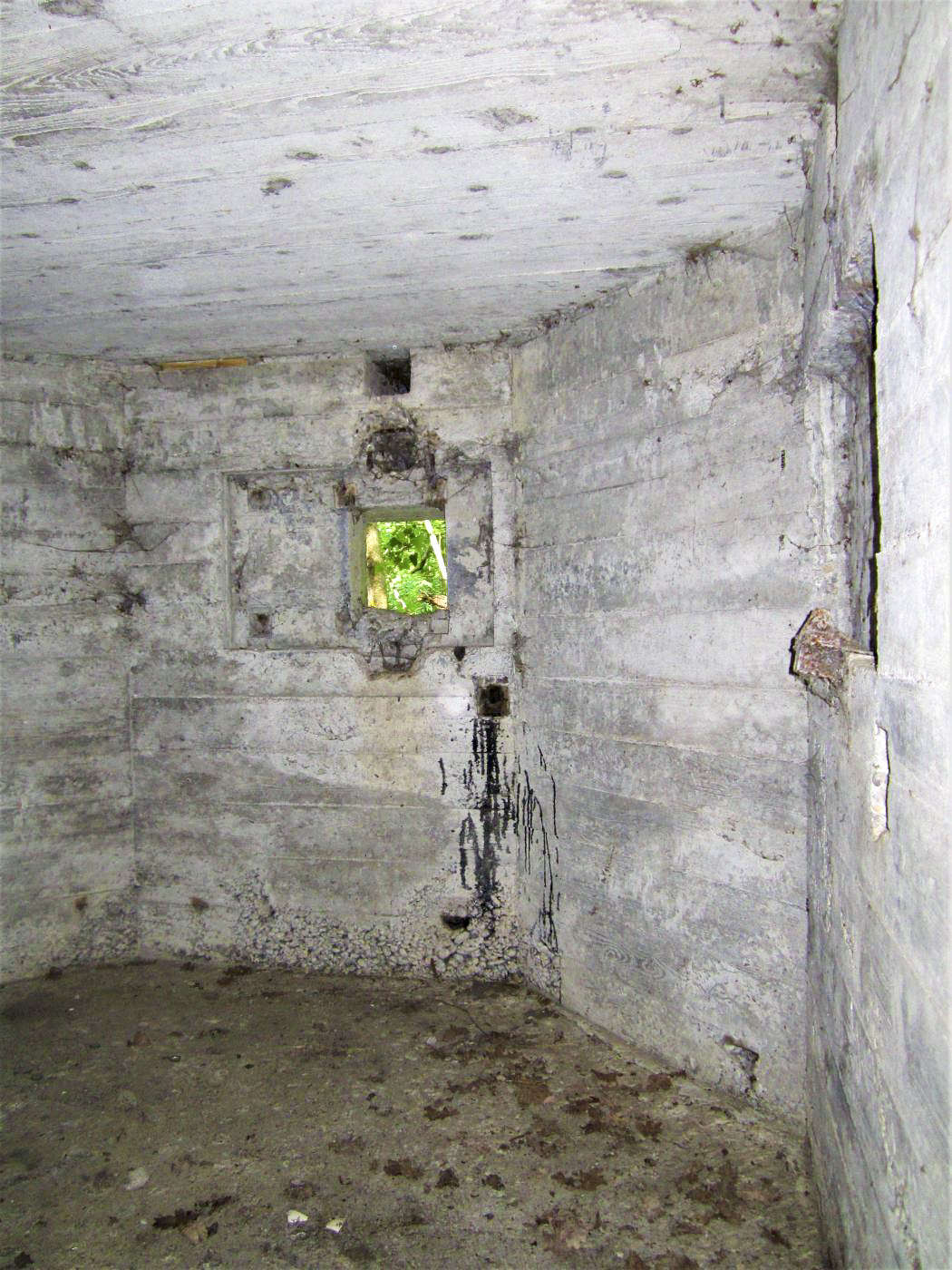 Ligne Maginot - 301A - PORT DU RHIN SUD 35 - (Blockhaus pour arme infanterie) - Chambre de tir - Les Gardiens du Rhin