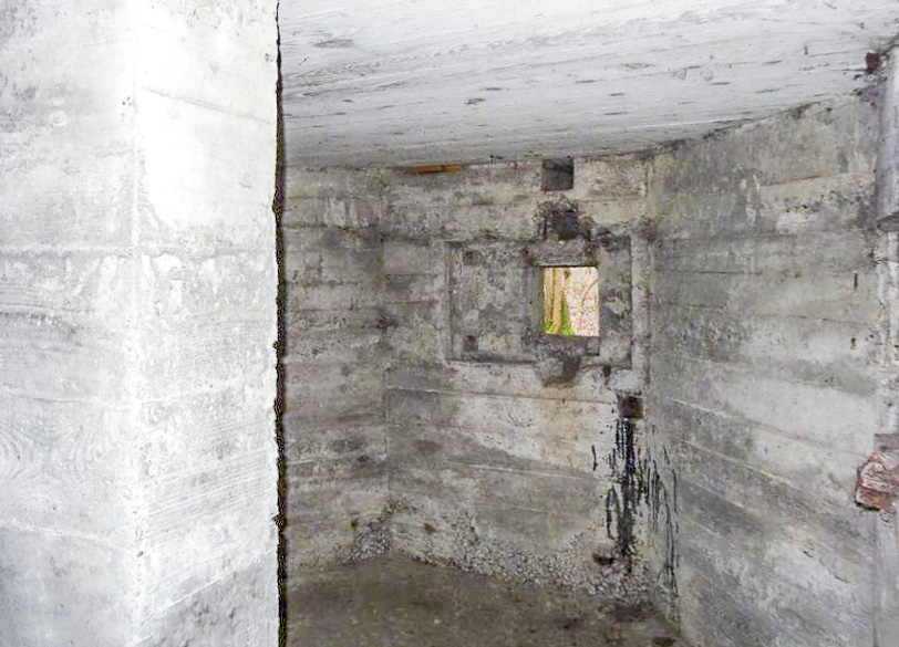 Ligne Maginot - 301A - PORT DU RHIN SUD 35 - (Blockhaus pour arme infanterie) - Chambre de tir - Lionnel SPERANDIO