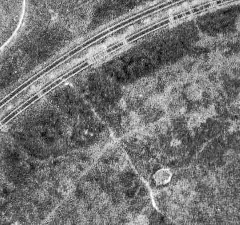 Ligne Maginot - 301B - PORT DU RHIN SUD 34 - (Blockhaus pour arme infanterie) - Le blockhaus 301B en 1964 - IGN - Géoportail 1964
