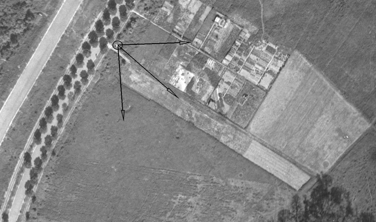 Ligne Maginot - 308D - PORT DU RHIN SUD 33 - (Blockhaus pour arme infanterie) -  - IGN - Géoportail 1947