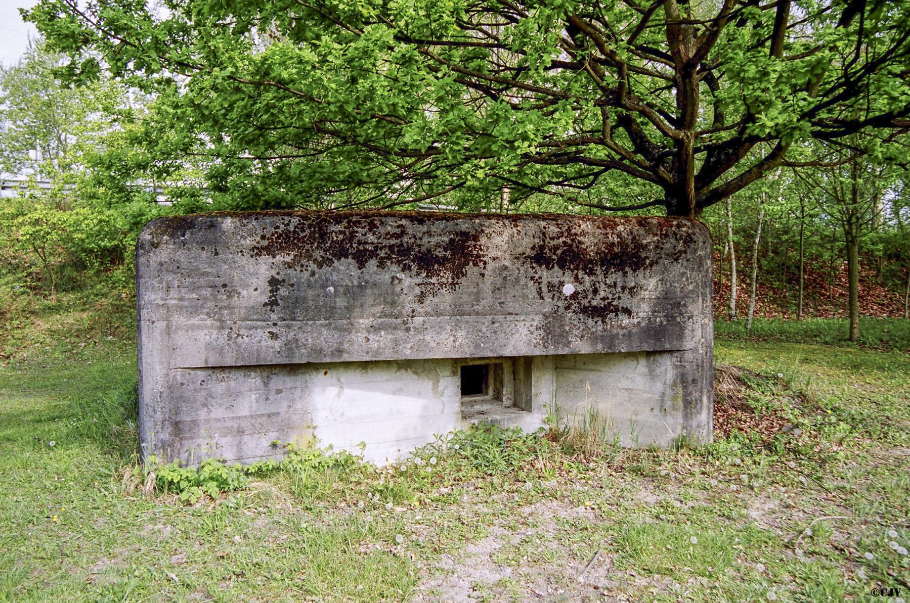 Ligne Maginot - 385A - PORT DU RHIN CENTRE 1 - (Blockhaus pour arme infanterie) - Créneau sud-est - Caspar Vermeulen