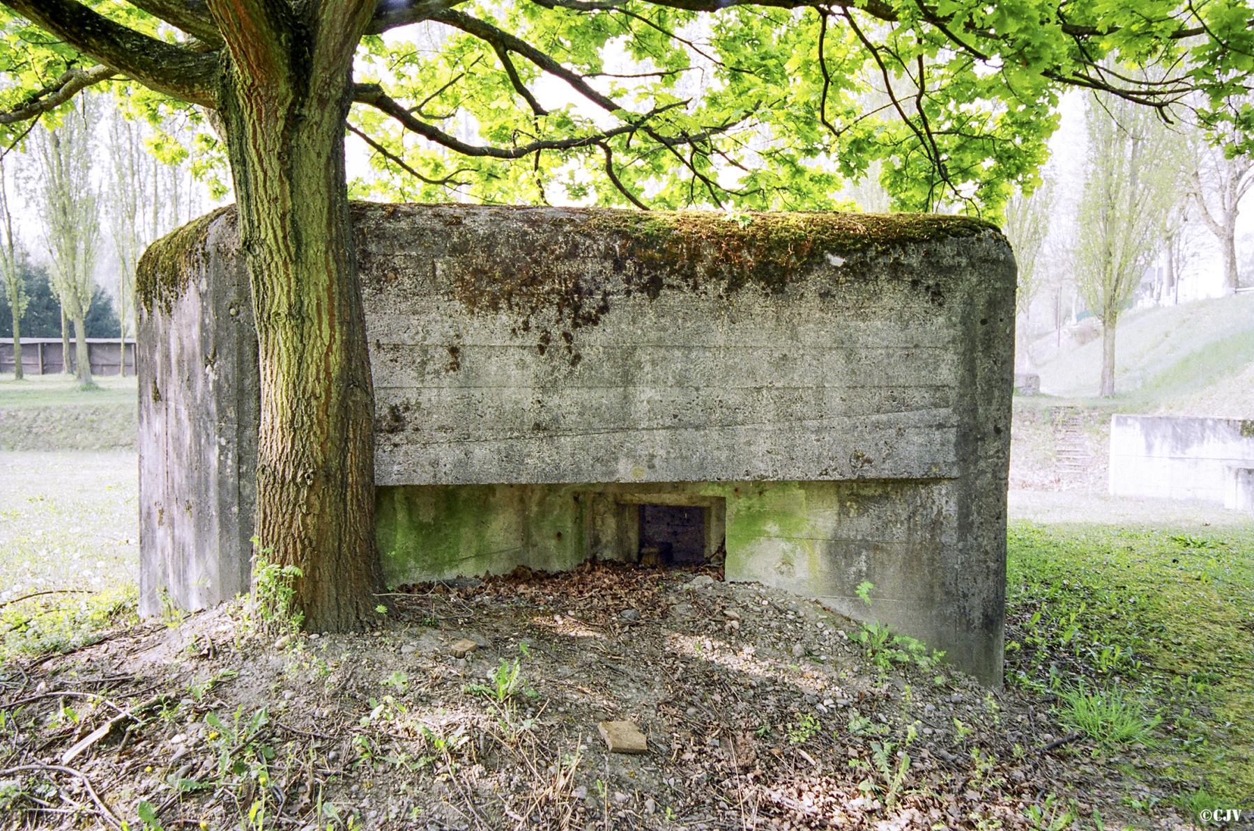 Ligne Maginot - 385A - PORT DU RHIN CENTRE 1 - (Blockhaus pour arme infanterie) - Créneau nord-est - Caspar Vermeulen