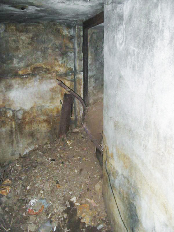 Ligne Maginot - 412B - PETIT RHIN (PC ACTIF) - (PC) - Une des deux entrées de l'abri - A. SCHOEN