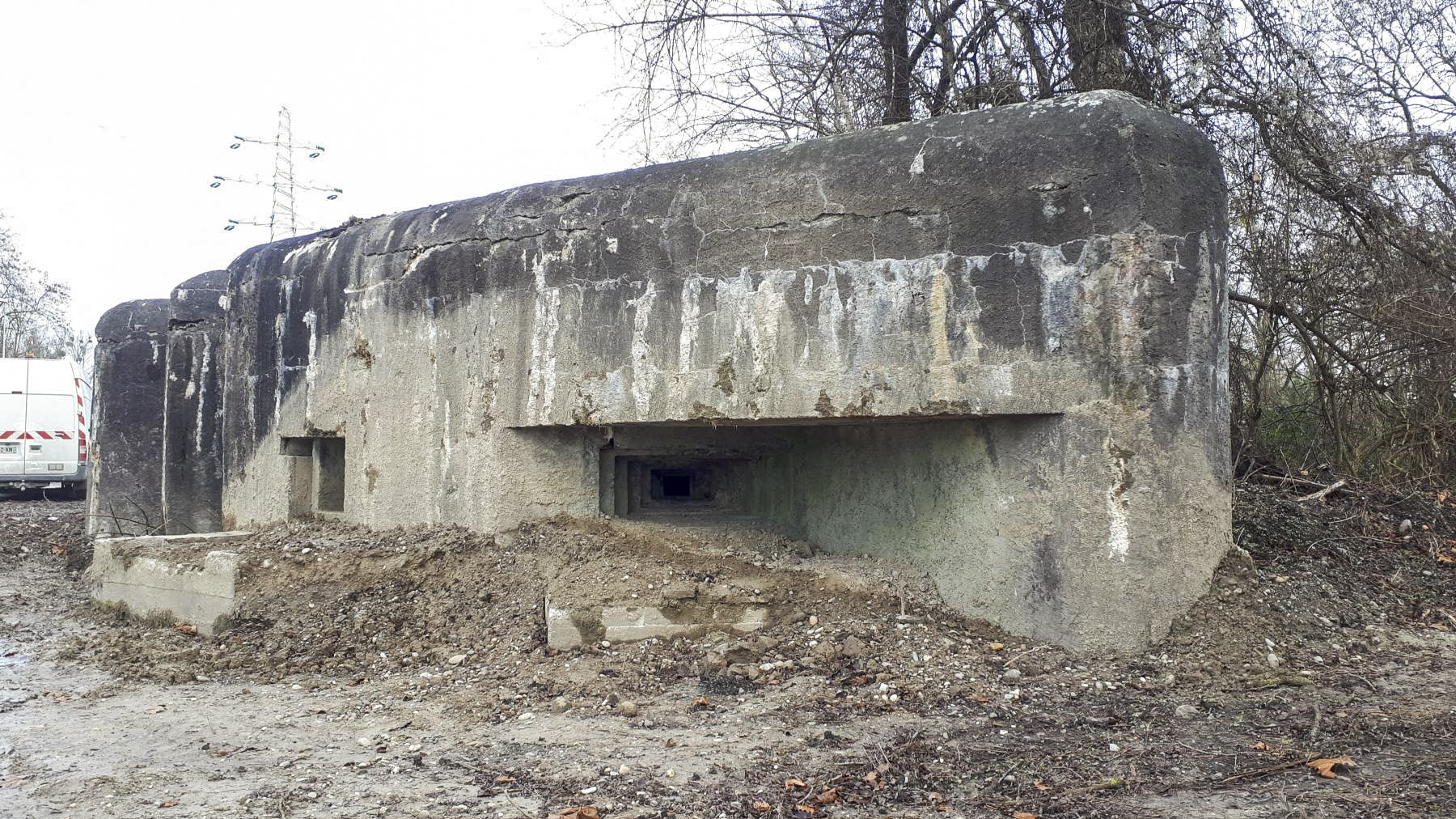 Ligne Maginot - 415 - RIEBEL - (Casemate d'infanterie) - Chambre de tir Sud - Les Gardiens du Rhin