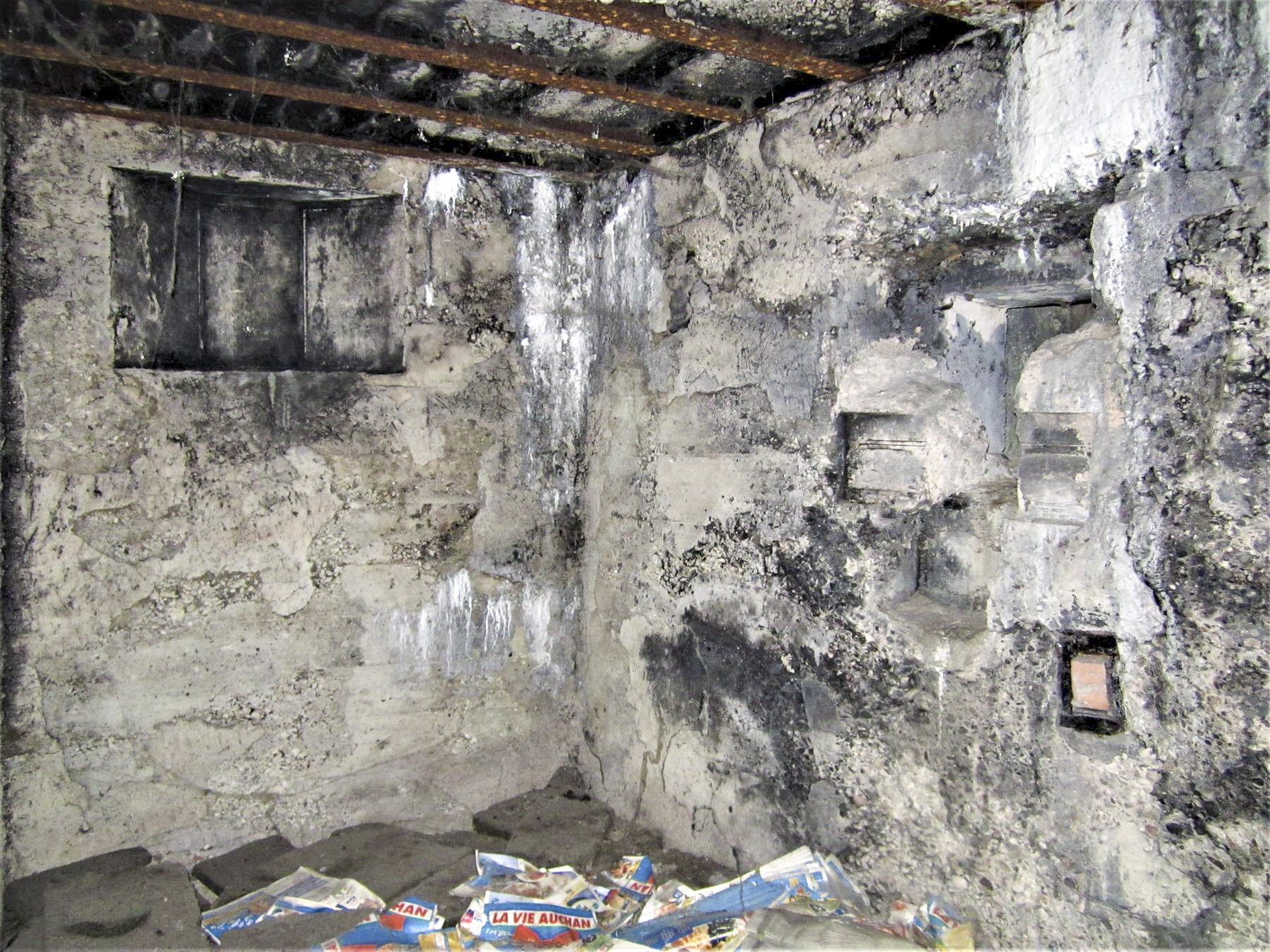 Ligne Maginot - 415 - RIEBEL - (Casemate d'infanterie) - Chambre de tir Nord - Les Gardiens du Rhin