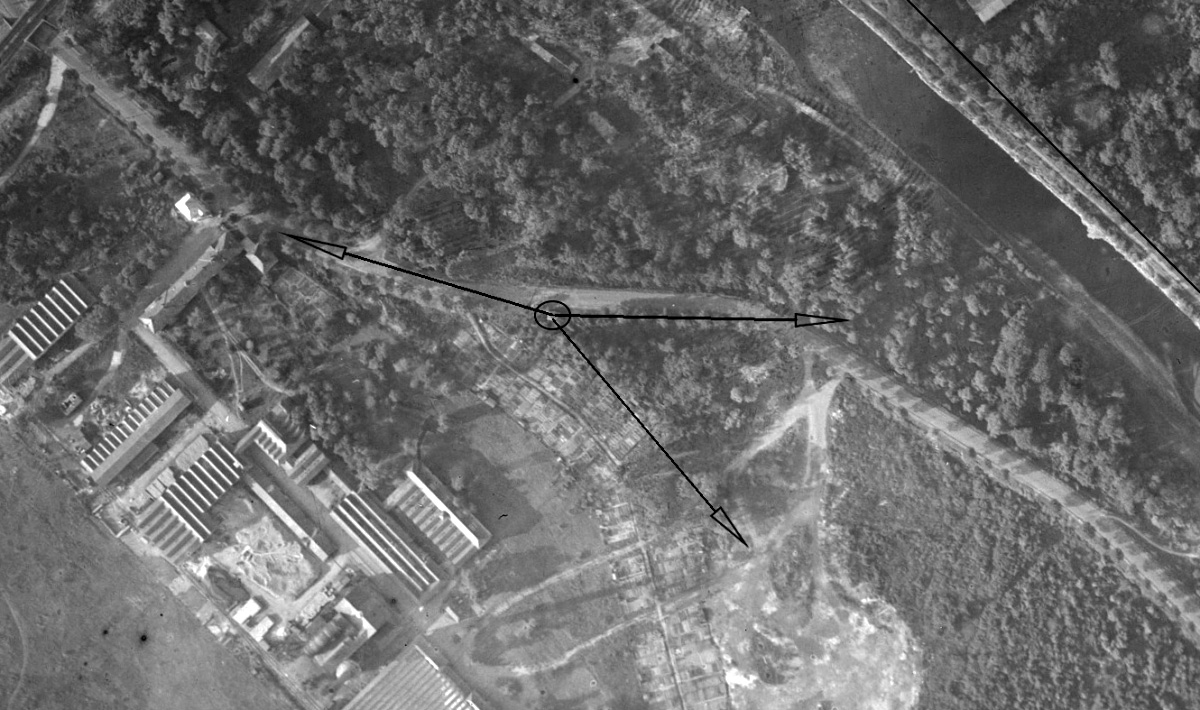 Ligne Maginot - 415B - PORT DU RHIN CENTRE 4 - (Blockhaus pour arme infanterie) -   - IGN - Géoportail 1947