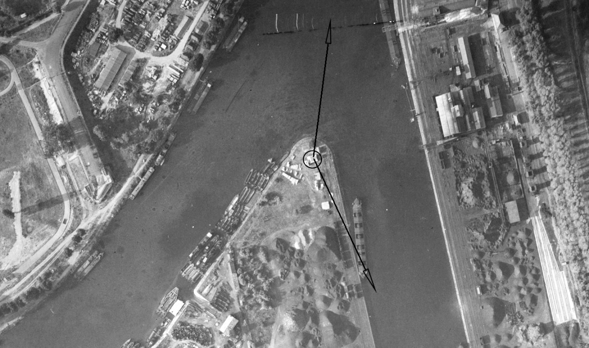 Ligne Maginot - 426C - PONT TARADE NORD - (Blockhaus pour arme infanterie) -   - IGN - Géoportail 1947