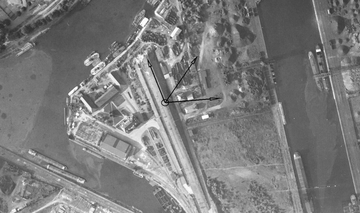 Ligne Maginot - 426 - PONT TARADE - (Blockhaus pour arme infanterie) -   - IGN - Géoportail 1947
