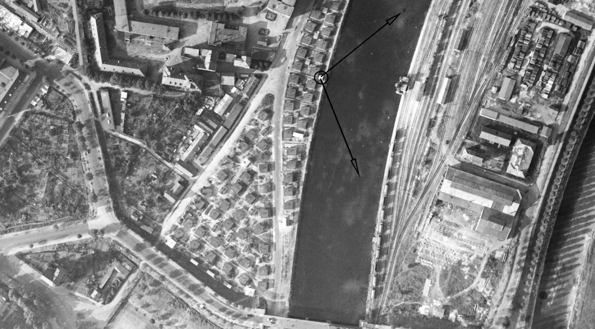 Ligne Maginot - 432B - QUARTIER LECOURBE - (Blockhaus pour arme infanterie) -  - IGN - Géoportail 1947