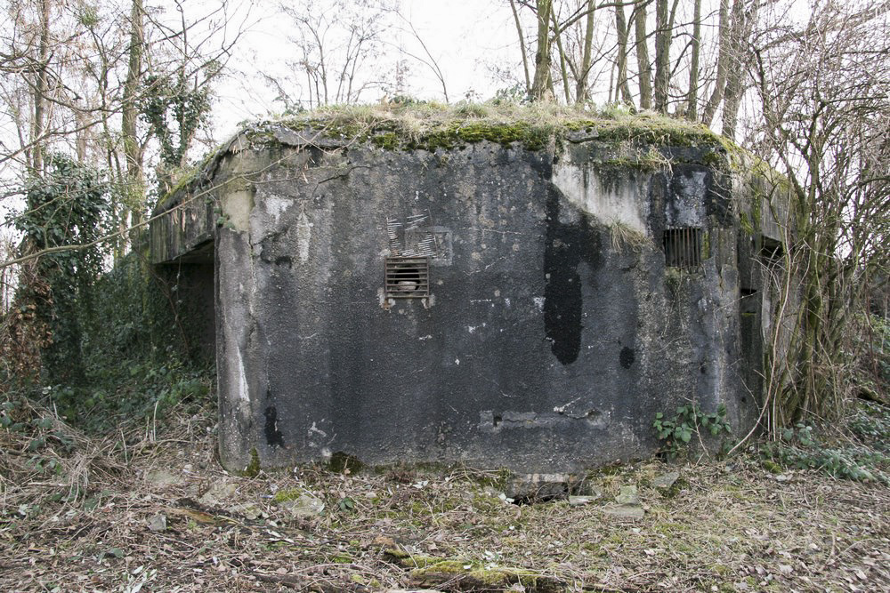 Ligne Maginot - 476 - BASSIN LOUIS ARMAND 1 - (Blockhaus pour canon) - Façade coté nord-ouest - Alain Perouffe
