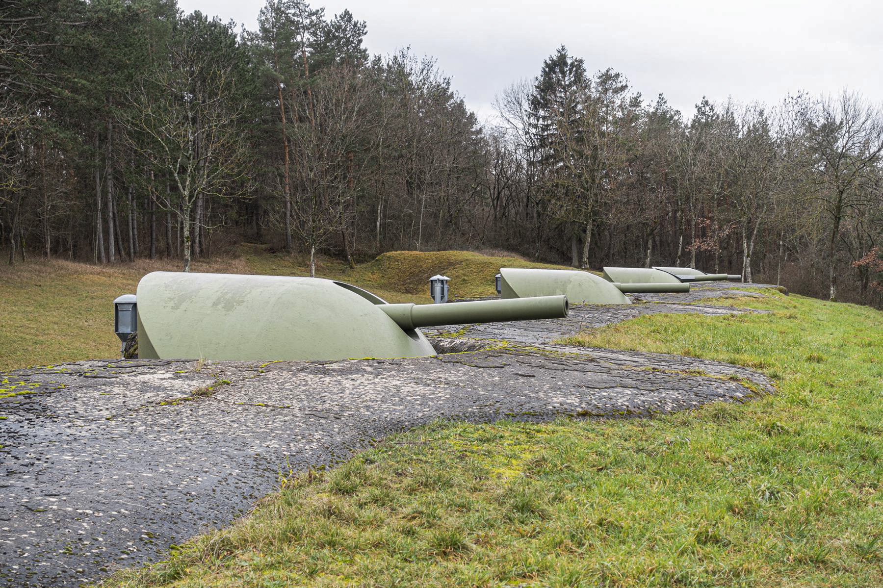 Ligne Maginot - FORT DE MUTZIG - (Ouvrage d'artillerie) - Batterie N°1 (10cm) - David Palmer