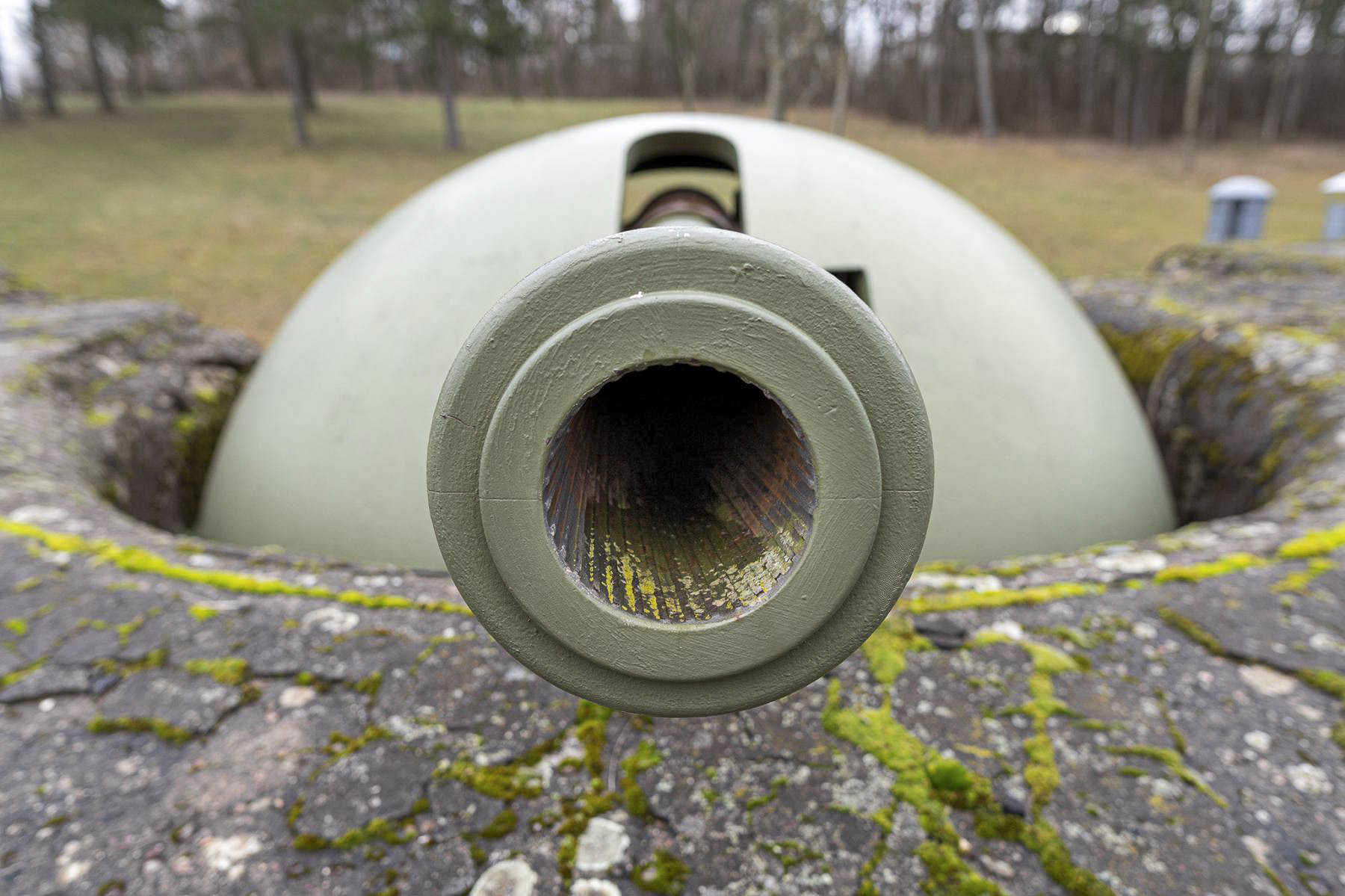 Ligne Maginot - FORT DE MUTZIG - (Ouvrage d'artillerie) - Batterie N°1 (canon de 10cm Nr. 5 Friedrich Krupp Essen 1898) - David Palmer