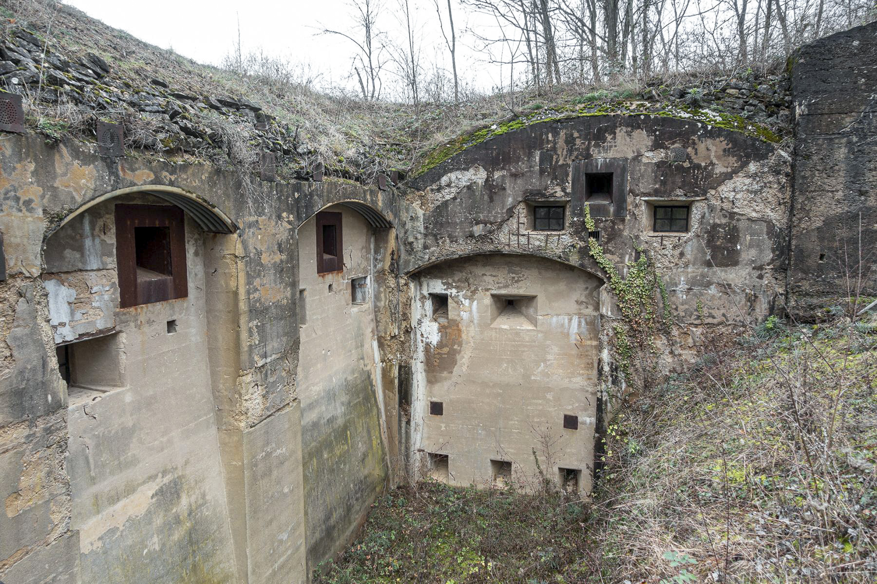 Ligne Maginot - FORT DE MUTZIG - (Ouvrage d'artillerie) - Coffre double N°1 - David Palmer
