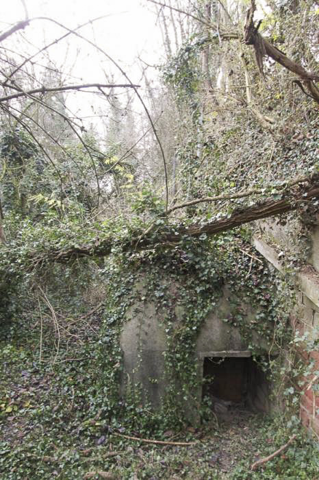 Ligne Maginot - A33 - (Abri) - L'entrée renforcée par un masque bétonné - Antoine Schoen