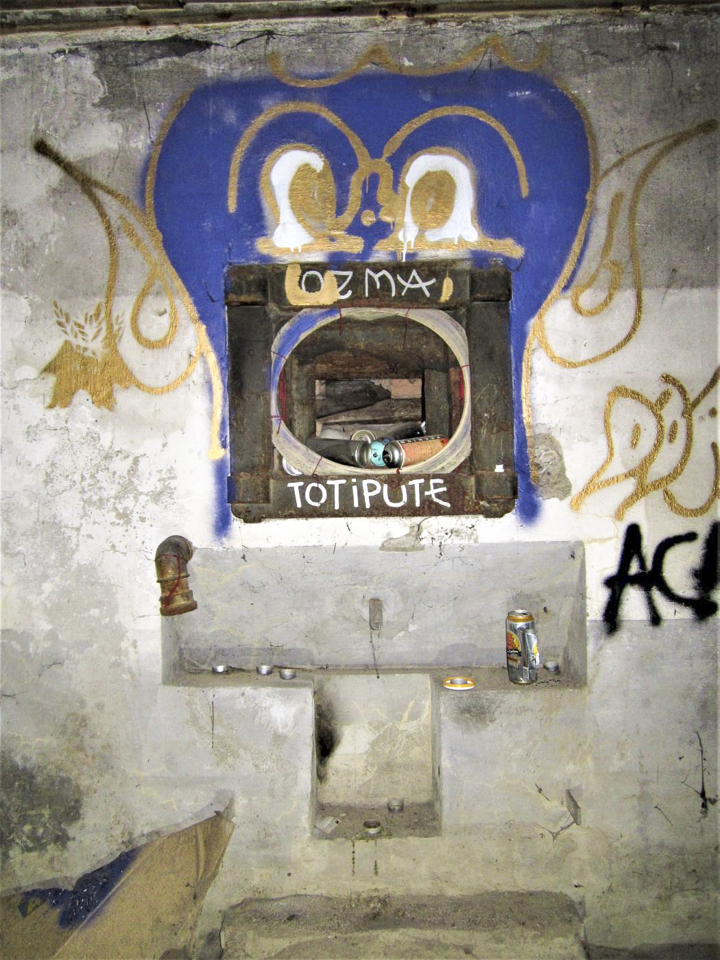 Ligne Maginot - BASSIN DE L'INDUSTRIE - (Casemate d'infanterie - Double) - Chambre de tir Sud
Créneau JM - Les Gardiens du Rhin