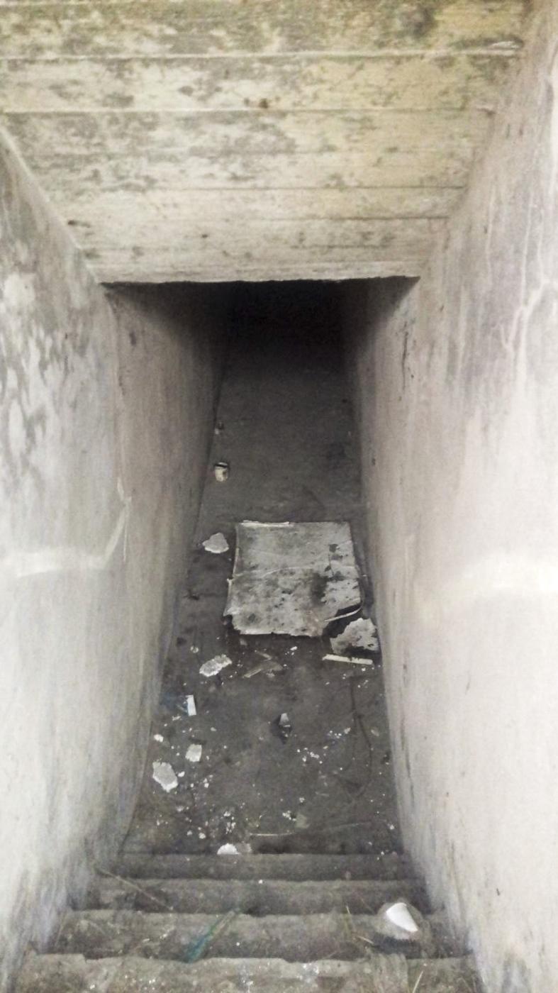Ligne Maginot - BASSIN DE L'INDUSTRIE - (Casemate d'infanterie - Double) - Galerie d'accès - Les Gardiens du Rhin